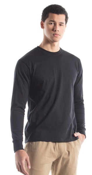 Plus Fine Jersey Long Sleeve T-Shirt