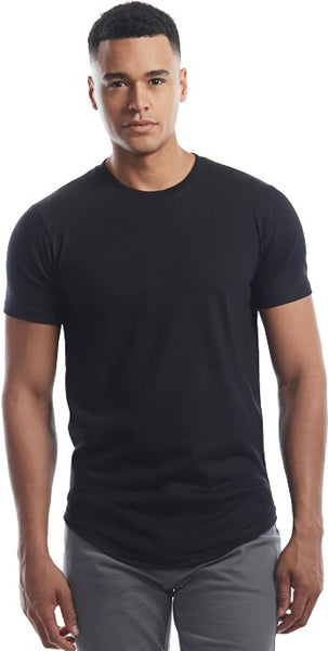 Adult Men's Scoop Bottom T-Shirt