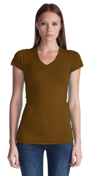 Adult Ladies Bamboo V-Neck