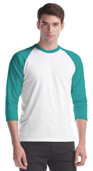 Plus 3/4 Raglan Baseball T-Shirt
