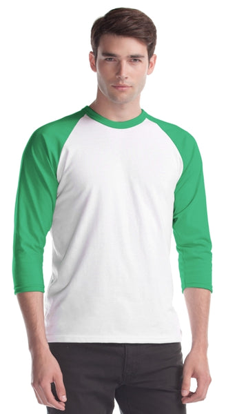 Plus 3/4 Raglan Baseball T-Shirt
