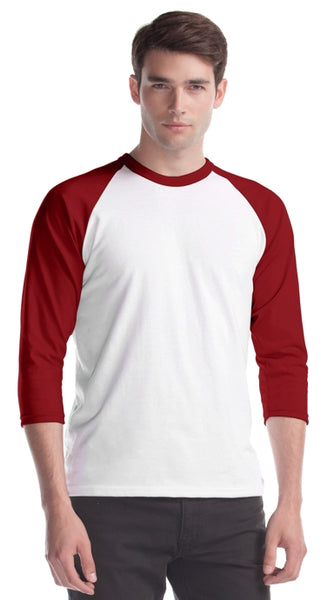 Plus 3/4 Raglan Baseball T-Shirt
