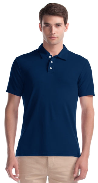 Adult Men's Bamboo Pique Polo