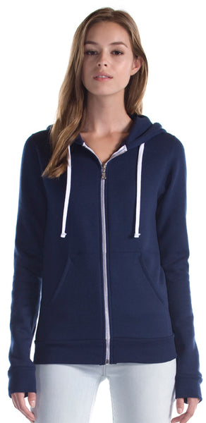Adult Slim Fit Full Zip Hoody