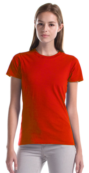 Adult Ring Spun Cotton Ladies T-Shirt