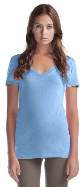 Adult Relaxed Fit V-Neck Bamboo T