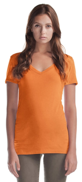 Adult Relaxed Fit V-Neck Bamboo T