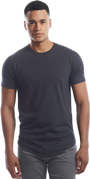 Adult Men's Scoop Bottom T-Shirt