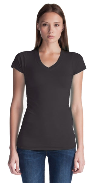 Adult Ladies Bamboo V-Neck