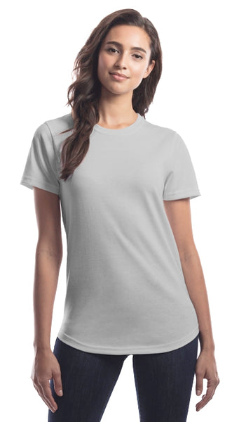 Adult Unisex Scoop Bottom T-Shirt - Heavyweight Jersey