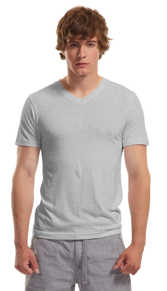 Adult Bamboo Slim Fit V-Neck T-Shirt