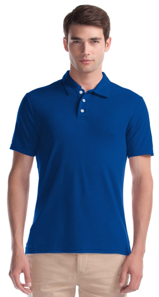 Adult Men's Bamboo Pique Polo