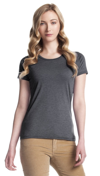 Adult Ladies Bamboo Tri-Blend Crewneck