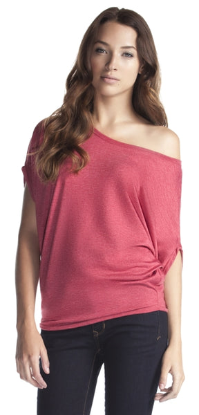 Adult Bamboo Tri-Blend Dolman T-Shirt