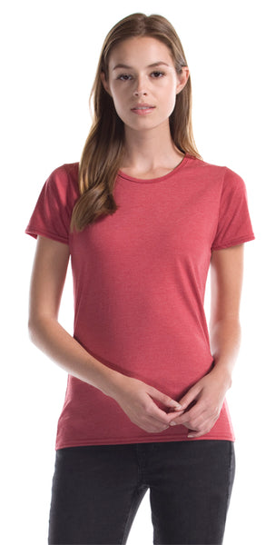 Adult Ladies Bamboo Tri-Blend Crewneck
