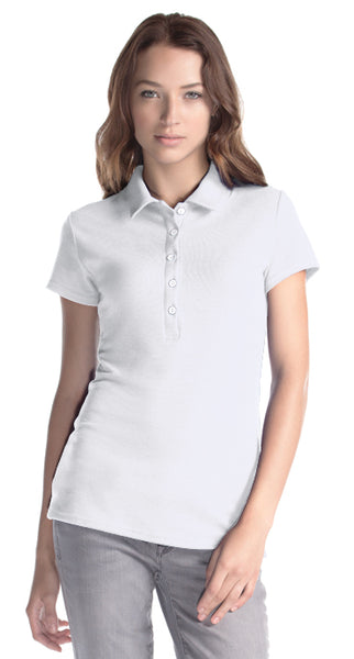 Adult Ladies Bamboo Pique Polo